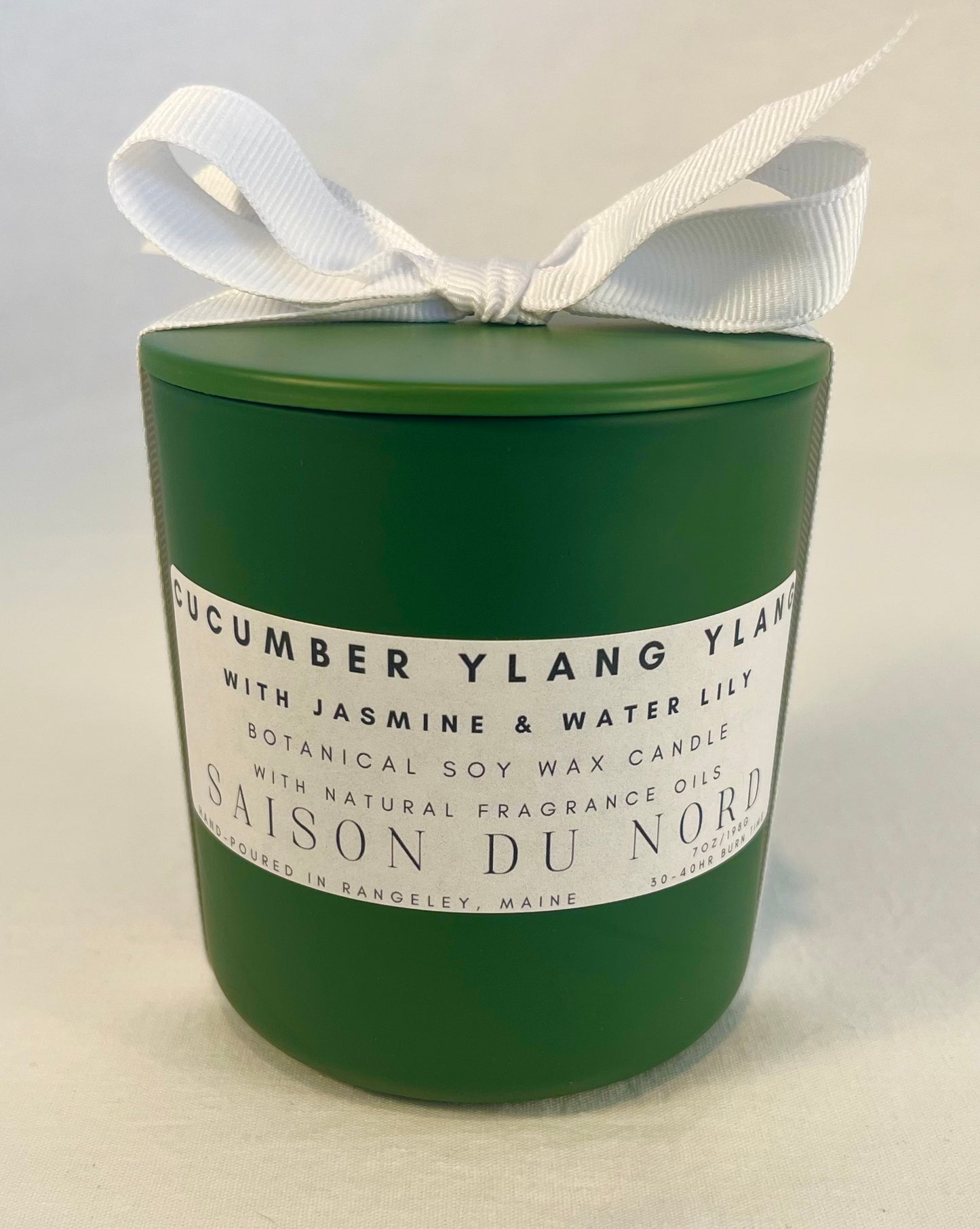 Cucumber Ylang Ylang Soy Wax Candle