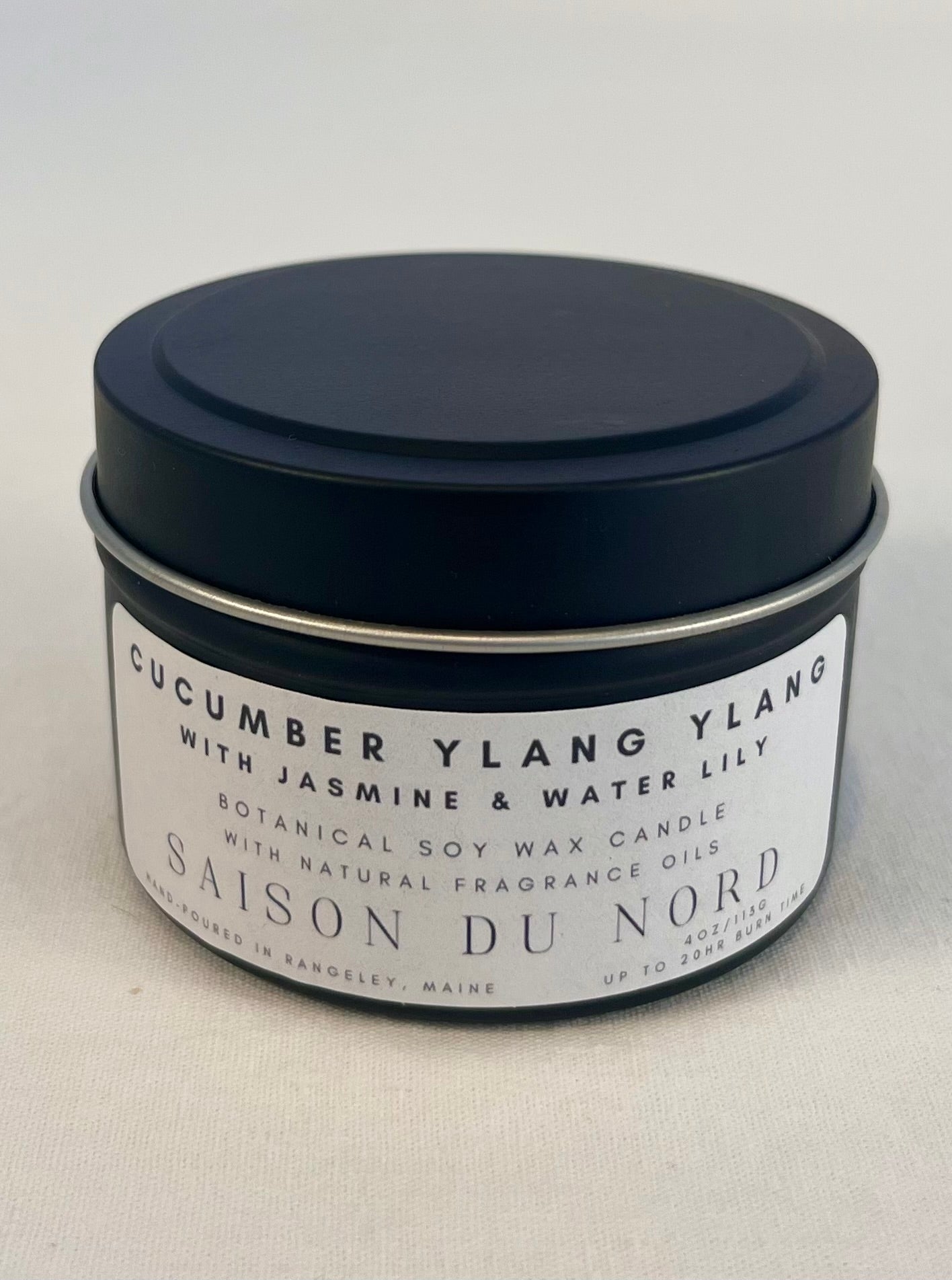 Cucumber Ylang Ylang Soy Wax Candle