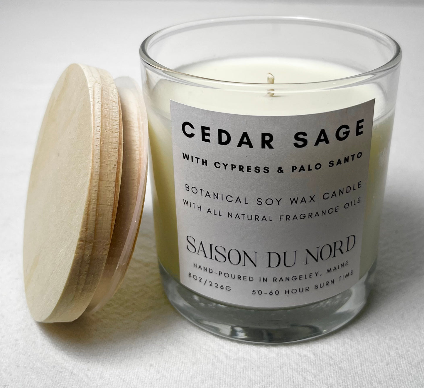 Cedar Sage Soy Wax Candle