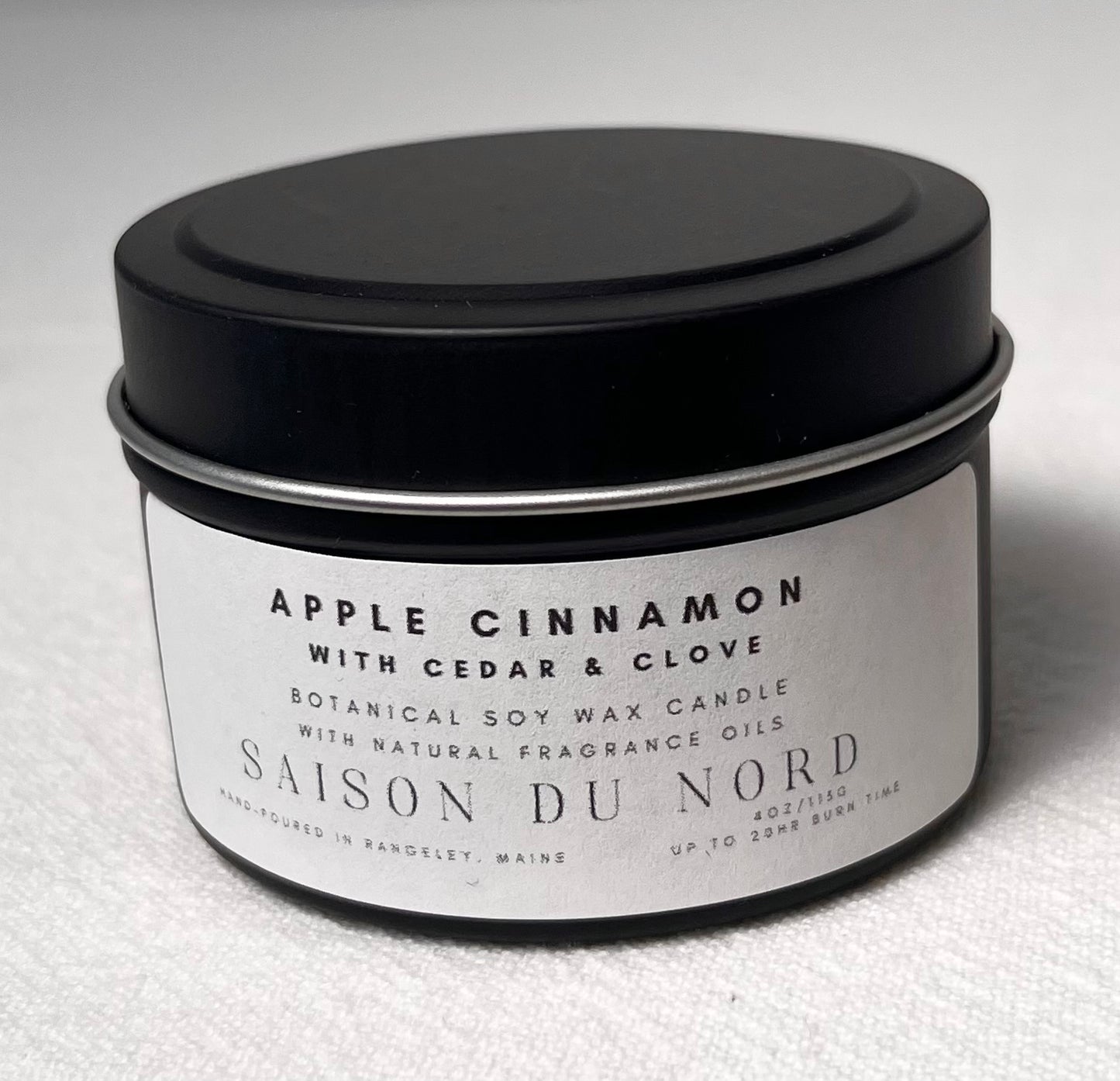 Apple Cinnamon Soy Wax Candle