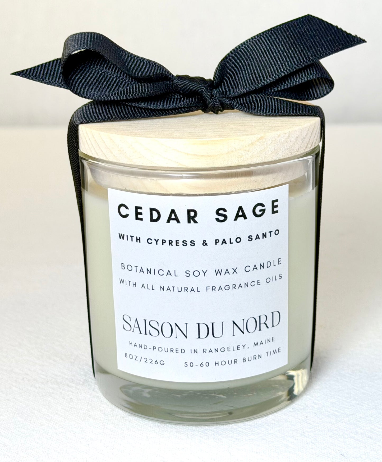 Cedar Sage Soy Wax Candle