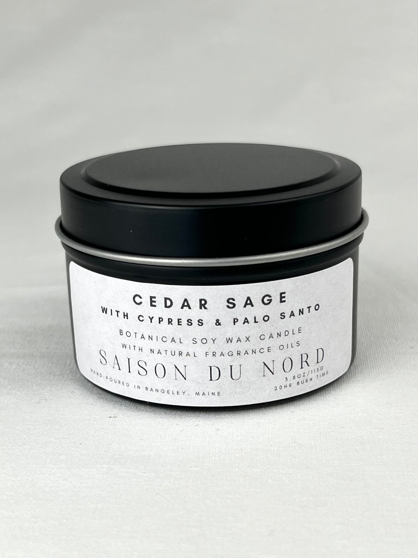 Cedar Sage Soy Wax Candle