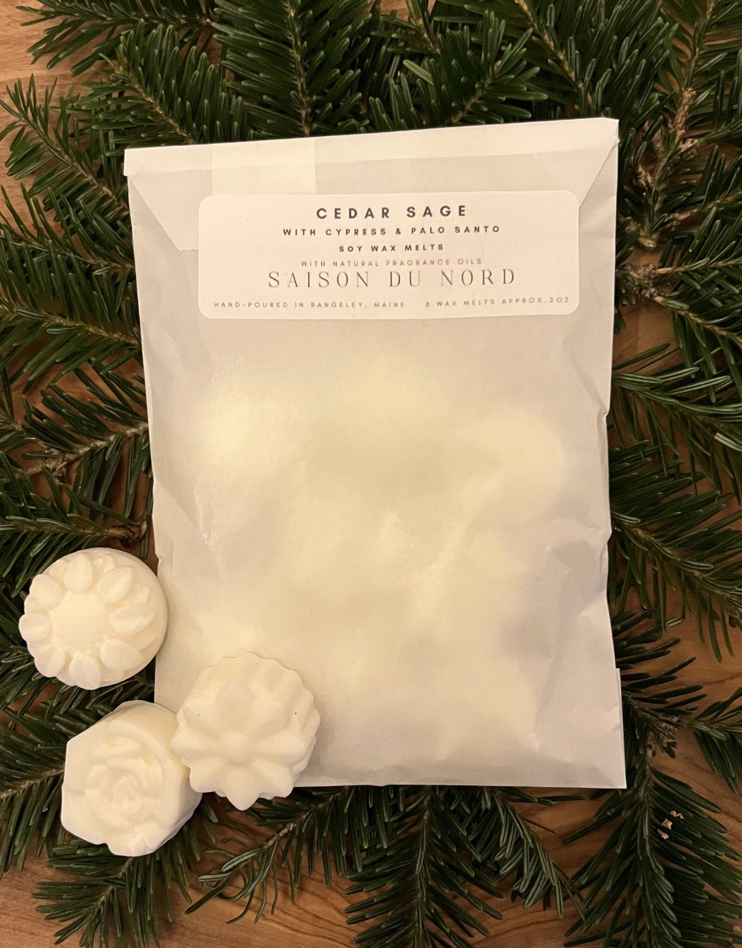 Cedar Sage Soy Wax Melts