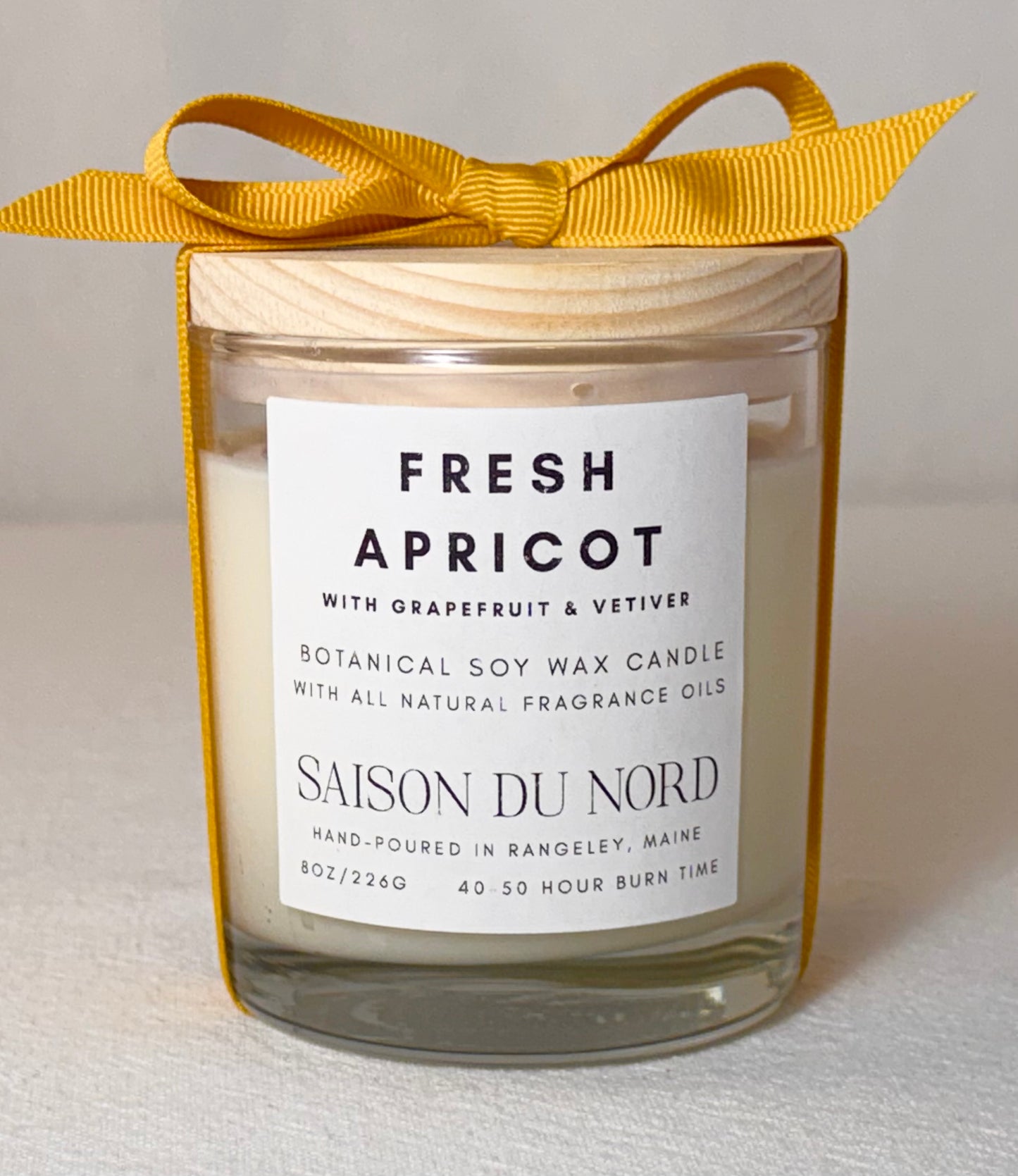 Fresh Apricot Soy Wax Candle