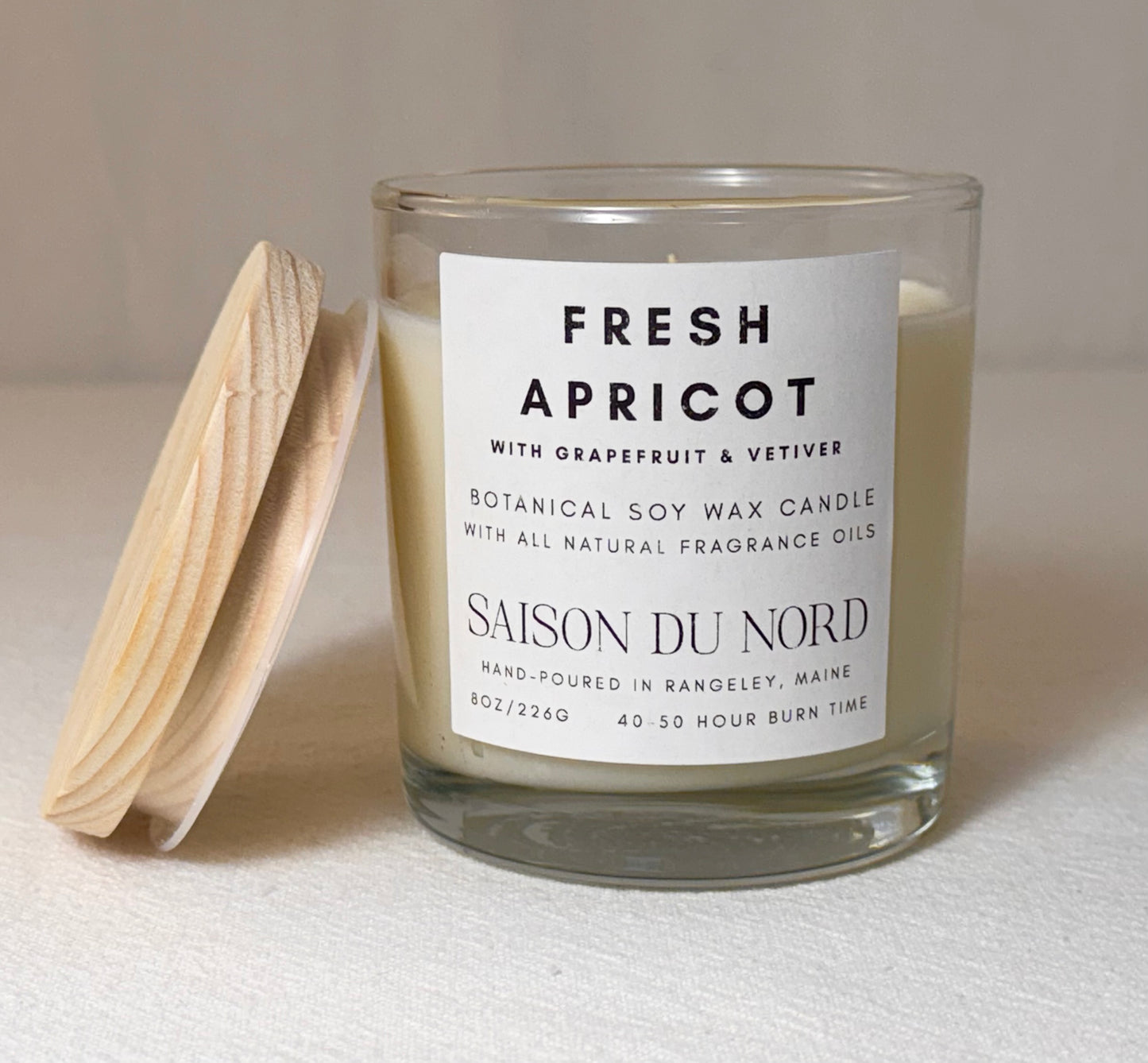 Fresh Apricot Soy Wax Candle
