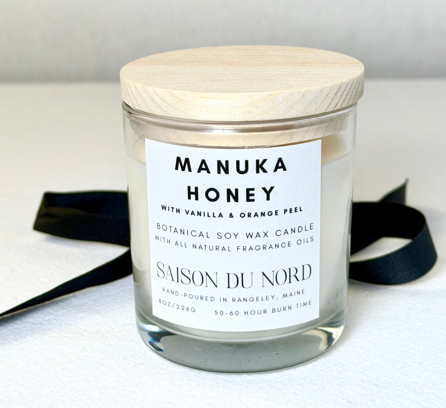 Manuka Honey Soy Wax Candle