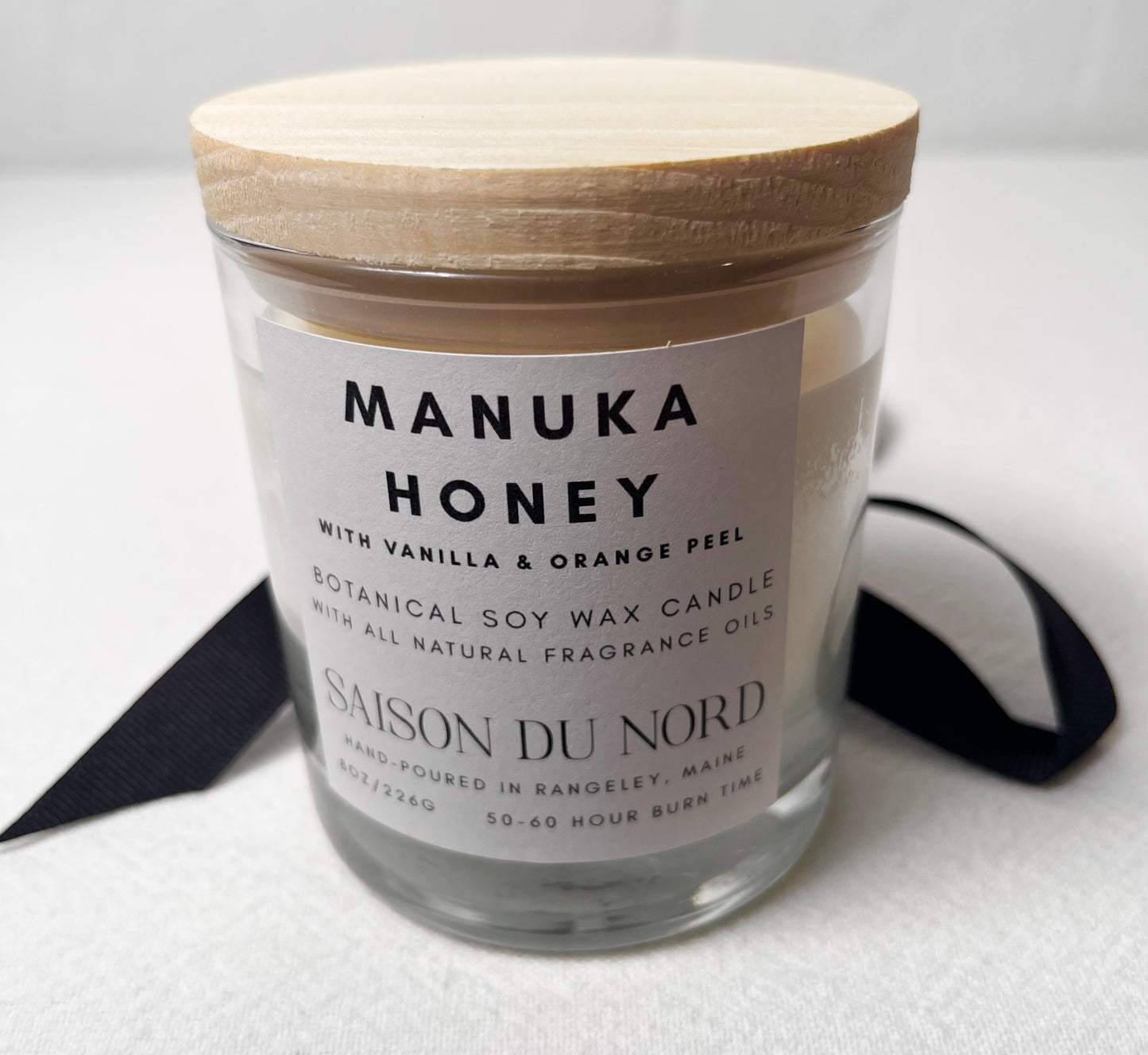 Manuka Honey Soy Wax Candle