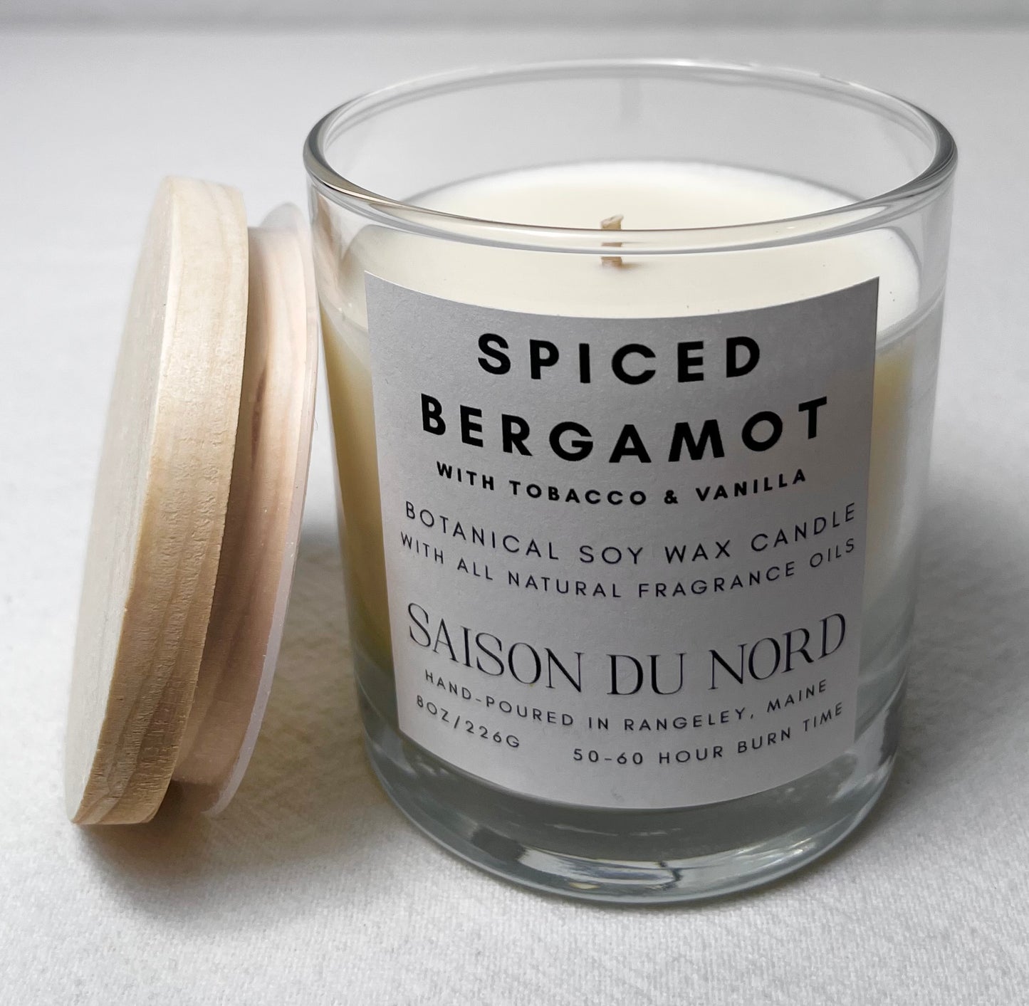 Spiced Bergamot Soy Wax Candle