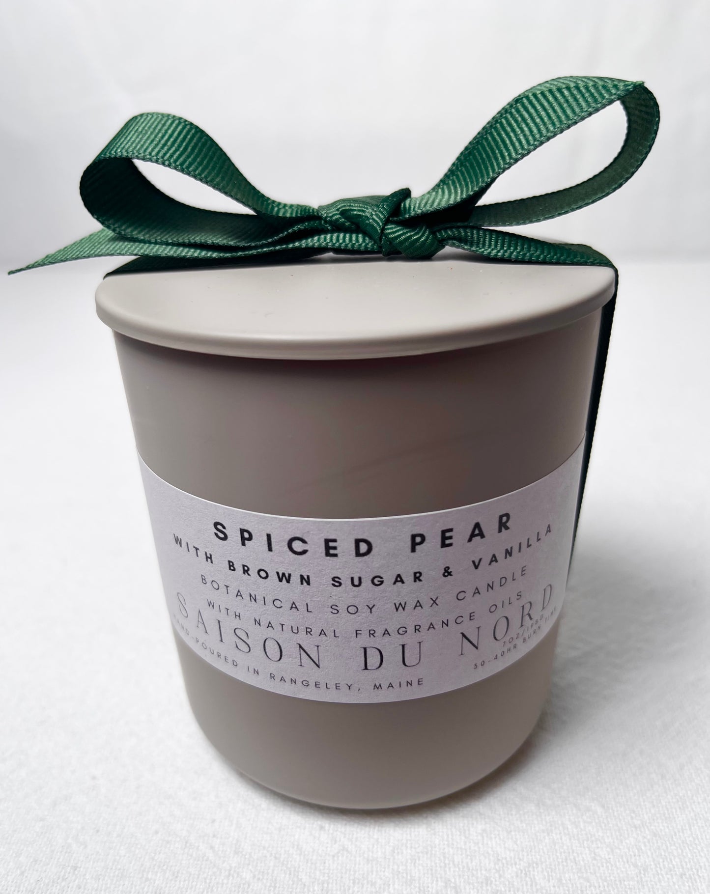 Spiced Pear Soy Wax Candle